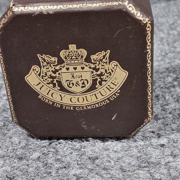 Juicy Couture Court Ball Charm Gold Tone Metal 2000's Charm Bracelet Collection - Picture 11 of 11